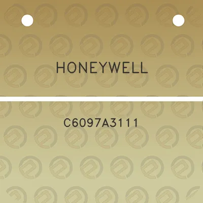 honeywell-c6097a3111