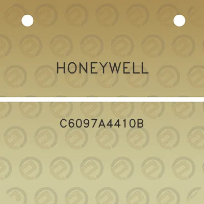 honeywell-c6097a4410b