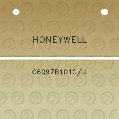 honeywell-c6097b1010u