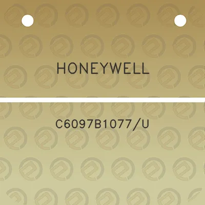 honeywell-c6097b1077u