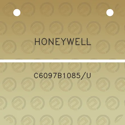 honeywell-c6097b1085u