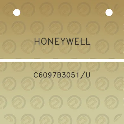 honeywell-c6097b3051u