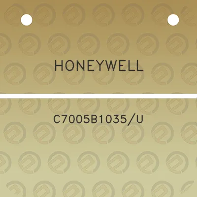 honeywell-c7005b1035u