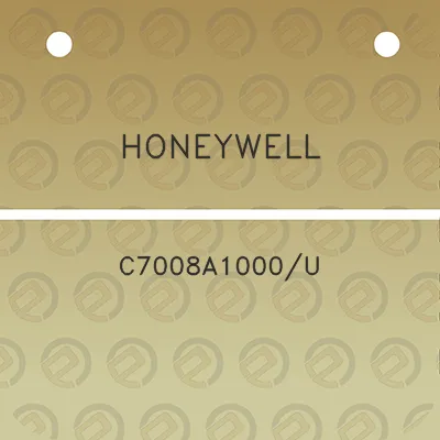 honeywell-c7008a1000u