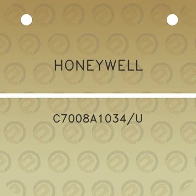 honeywell-c7008a1034u