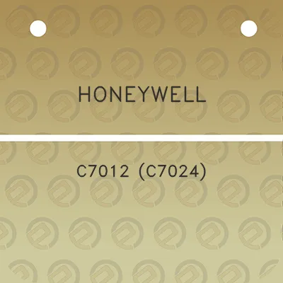 honeywell-c7012-c7024