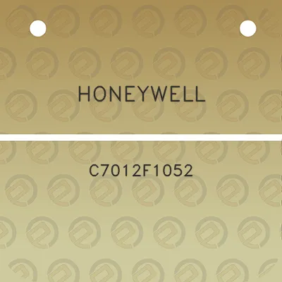 honeywell-c7012f1052