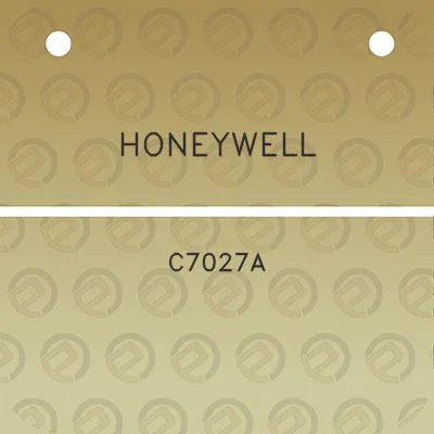 honeywell-c7027a