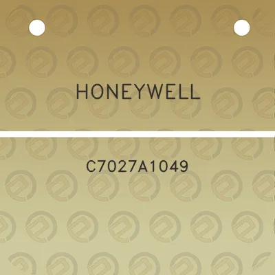 honeywell-c7027a1049