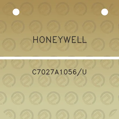 honeywell-c7027a1056u