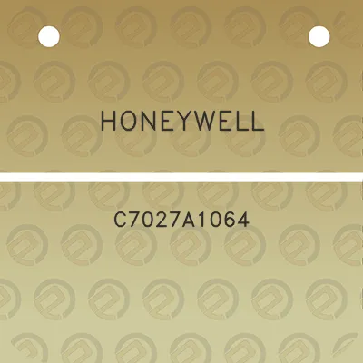 honeywell-c7027a1064