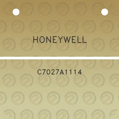 honeywell-c7027a1114