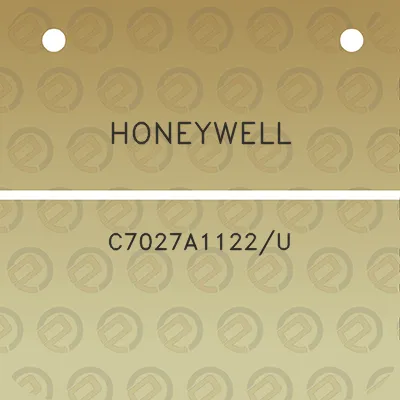 honeywell-c7027a1122u