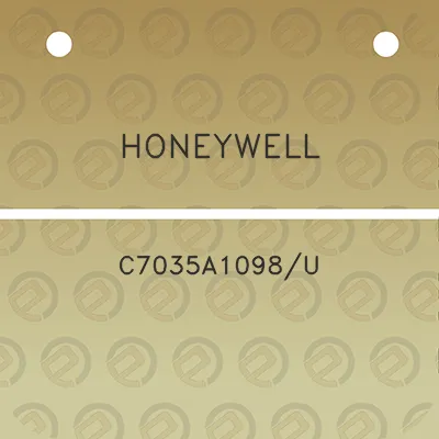 honeywell-c7035a1098u