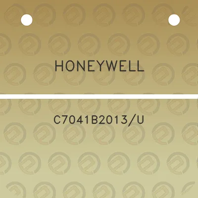 honeywell-c7041b2013u