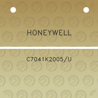 honeywell-c7041k2005u