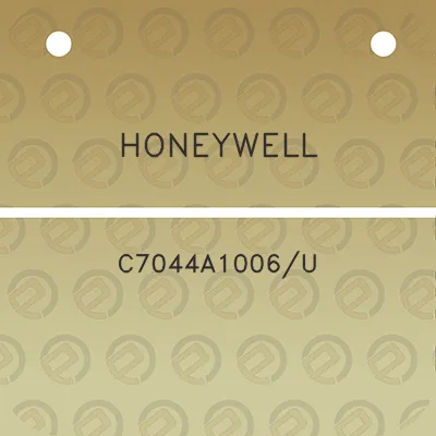 honeywell-c7044a1006u