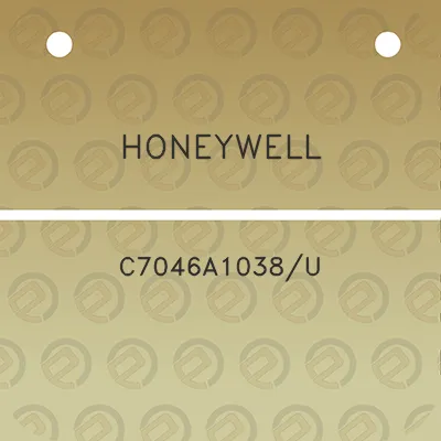 honeywell-c7046a1038u