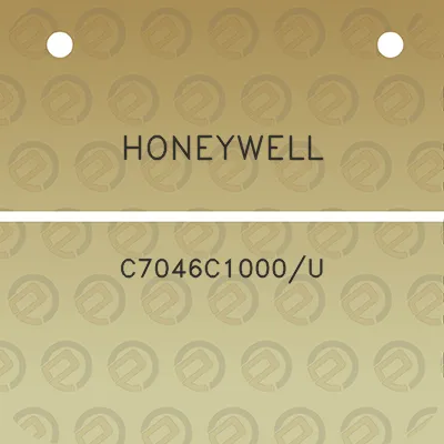 honeywell-c7046c1000u