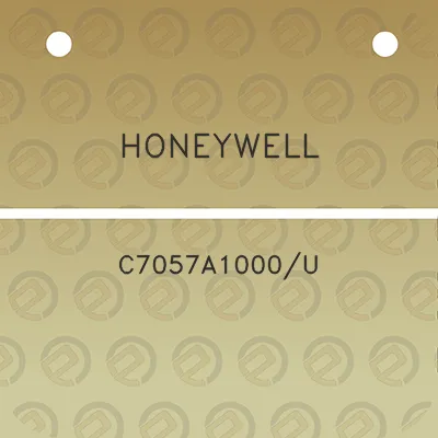 honeywell-c7057a1000u