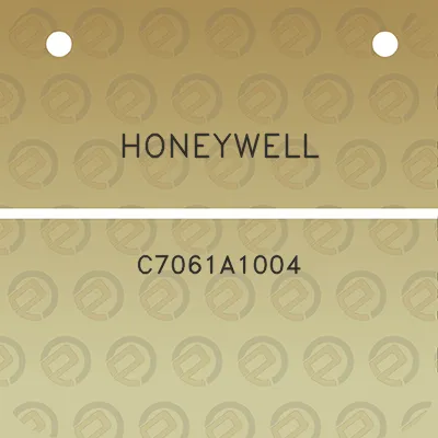 honeywell-c7061a1004