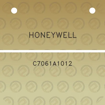 honeywell-c7061a1012