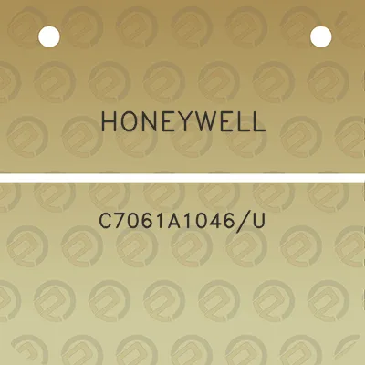 honeywell-c7061a1046u