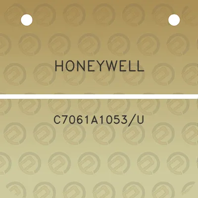 honeywell-c7061a1053u