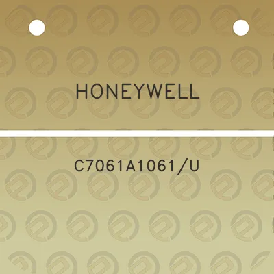 honeywell-c7061a1061u