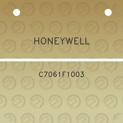 honeywell-c7061f1003