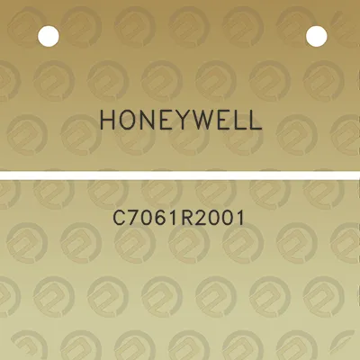 honeywell-c7061r2001