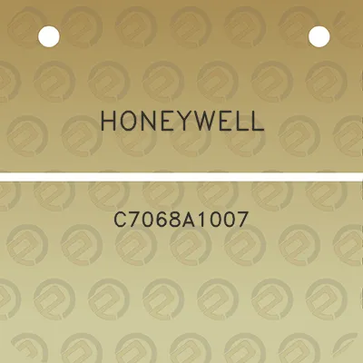 honeywell-c7068a1007