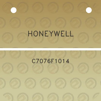 honeywell-c7076f1014