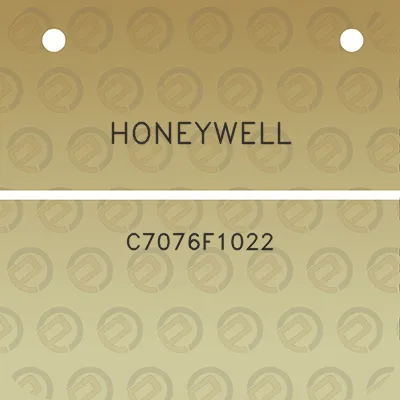 honeywell-c7076f1022