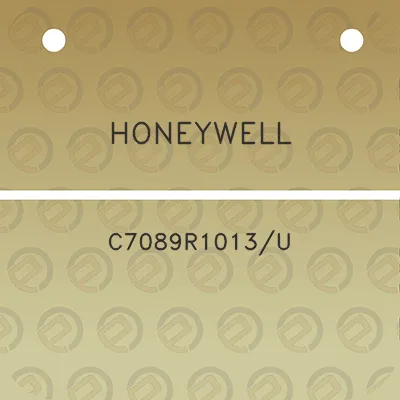 honeywell-c7089r1013u