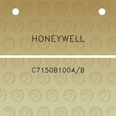 honeywell-c7150b1004b