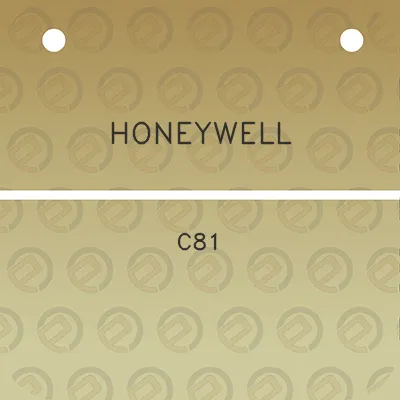 honeywell-c81