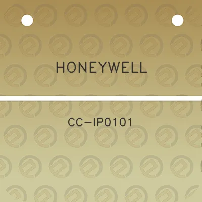 honeywell-cc-ip0101