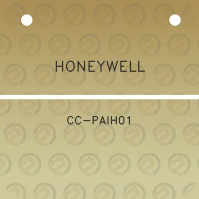 honeywell-cc-paih01