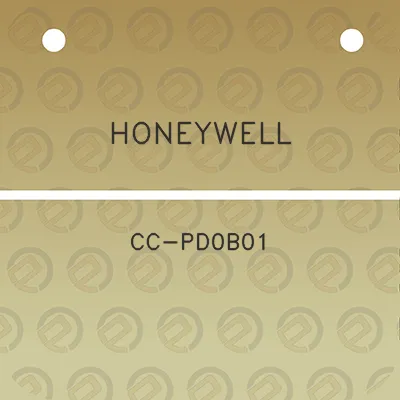 honeywell-cc-pd0b01