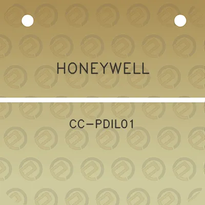 honeywell-cc-pdil01