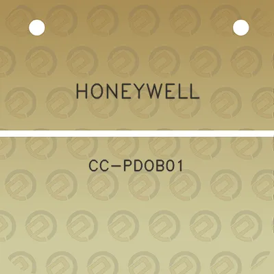 honeywell-cc-pdob01