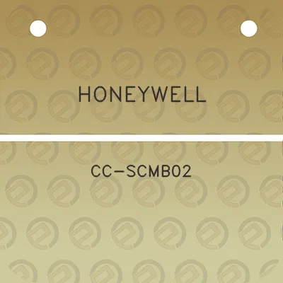 honeywell-cc-scmb02