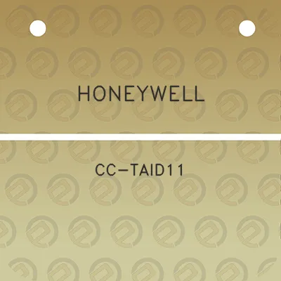 honeywell-cc-taid11