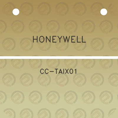 honeywell-cc-taix01