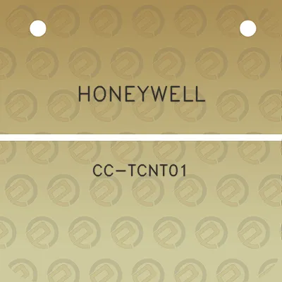 honeywell-cc-tcnt01