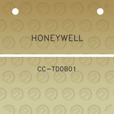 honeywell-cc-td0b01