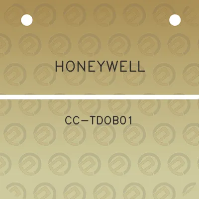 honeywell-cc-tdob01