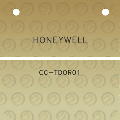 honeywell-cc-tdor01