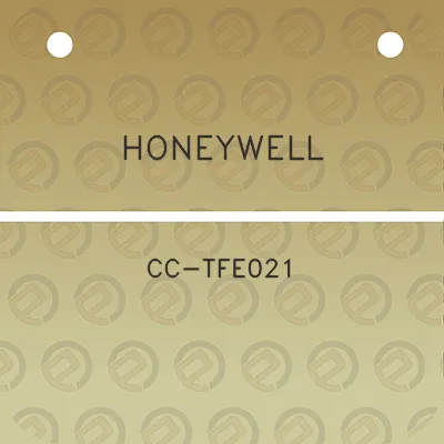 honeywell-cc-tfe021